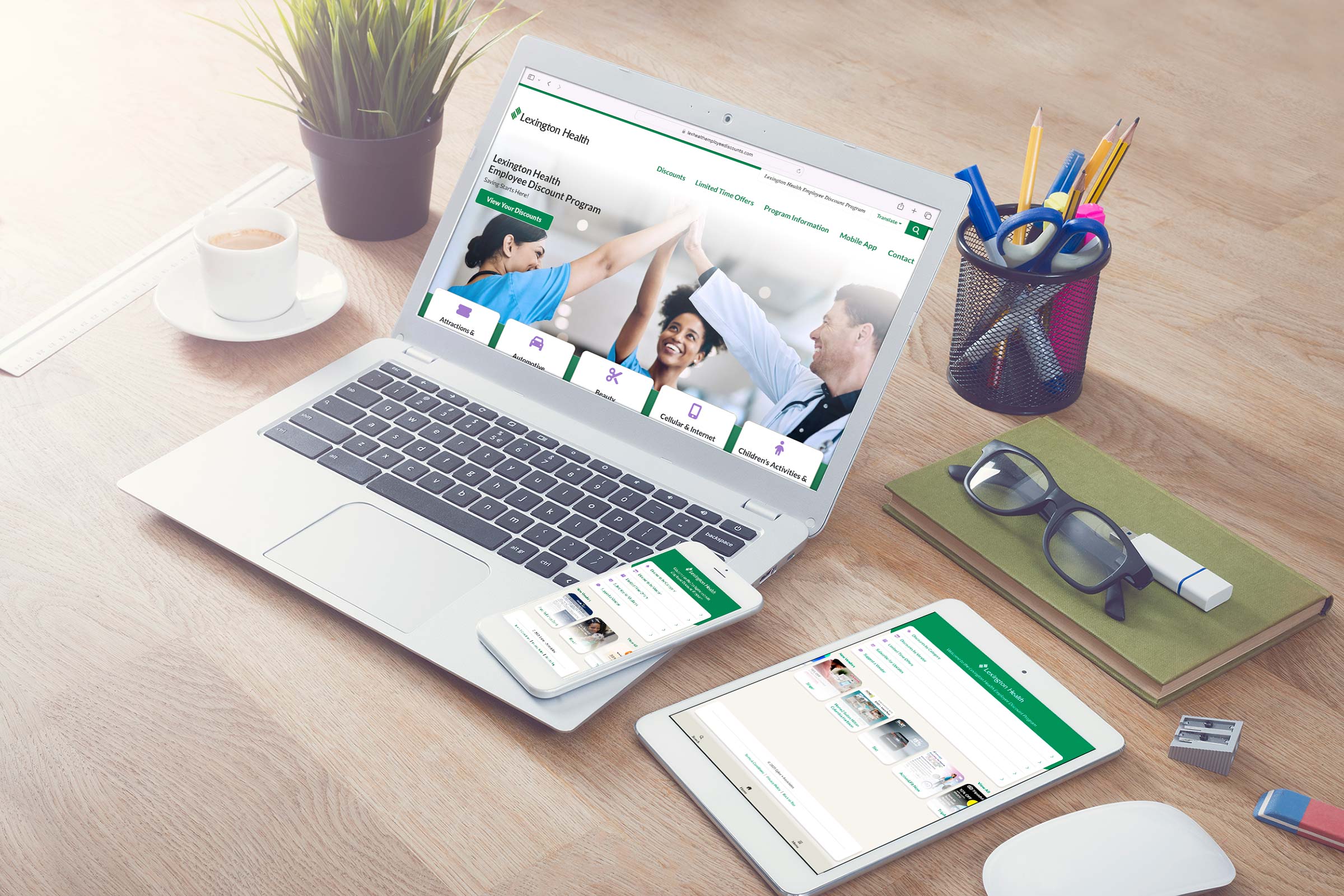 Lexington Health Employee Discount Program Mobile App